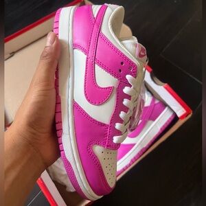 Nike Dunk Low Laser Purple Sneakers